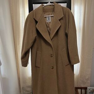 Vintage 100% wool coal size L